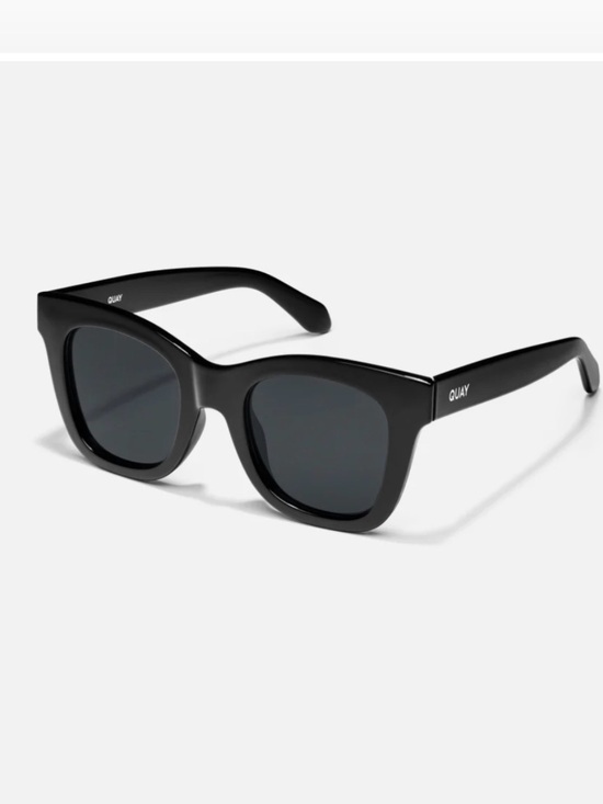 Quay Australia Accessories - QUAY After Hours Black Square Polarized Sunglasses